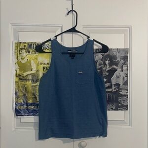 RVCA Blue Kids Tank Top
